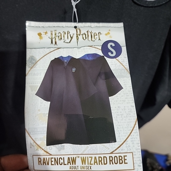 Harry Potter Raven Claw Wizard Robe. Adult Costume Unisex. Size Small. Nwt - Picture 2 of 5
